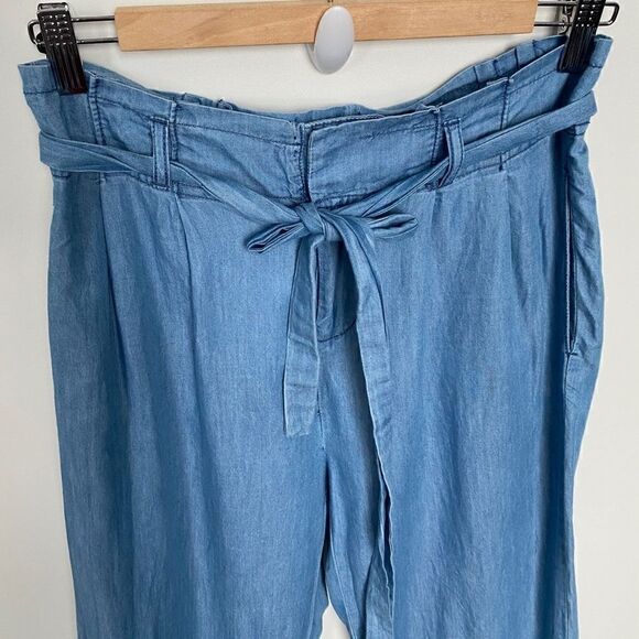 Romeo & Juliet Couture Tie Belt Troussers in Light Blue - Picture 3 of 12